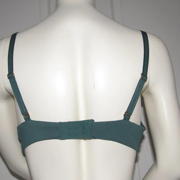 SOMA Embraceable Tailored Push Up Green Bra Size 36A - Picture 2 of 2